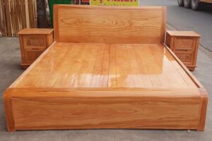 Giường ngủ gỗ tự nhiên 