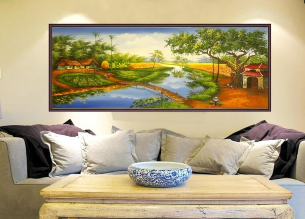 Tranh treo tường sơn dầu